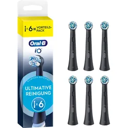 ORAL-B Aufsteckbürsten iO Ultimative Reinigung 6er schwarz