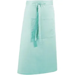 Premier Workwear Hüftschürze lang 'Colours' Bistro-Schürze PR158 aqua (ca. pantone 344) 90 x 80 cm