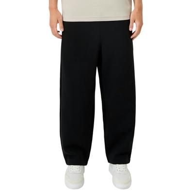 Jogginghose QS, Herren, Gr. L, N-Gr, schwarz, Sweatware, Obermaterial: 67% Polyester, 33% Baumwolle, unifarben, normal lang, Hosen Jogginghose, mit elastischem Bund
