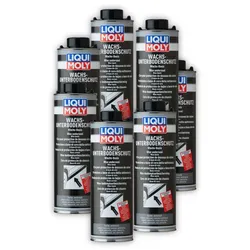 7x Unterbodenschutz LIQUI MOLY 6102 Wachsunterbodenschutz anthrazit/schwarz 1 Liter