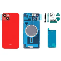 iPhone 14 Plus Backcover Rot - Set