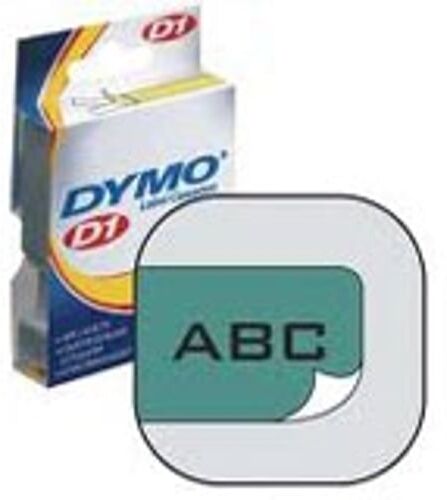 Dymo 53719 d1 24mm x 7m Verde/preto
