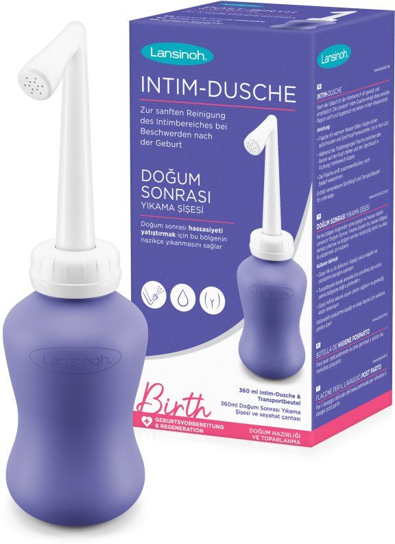 Lansinoh Birth Post-Birth Wash Bottle postpartum perineum shower 1 pc
