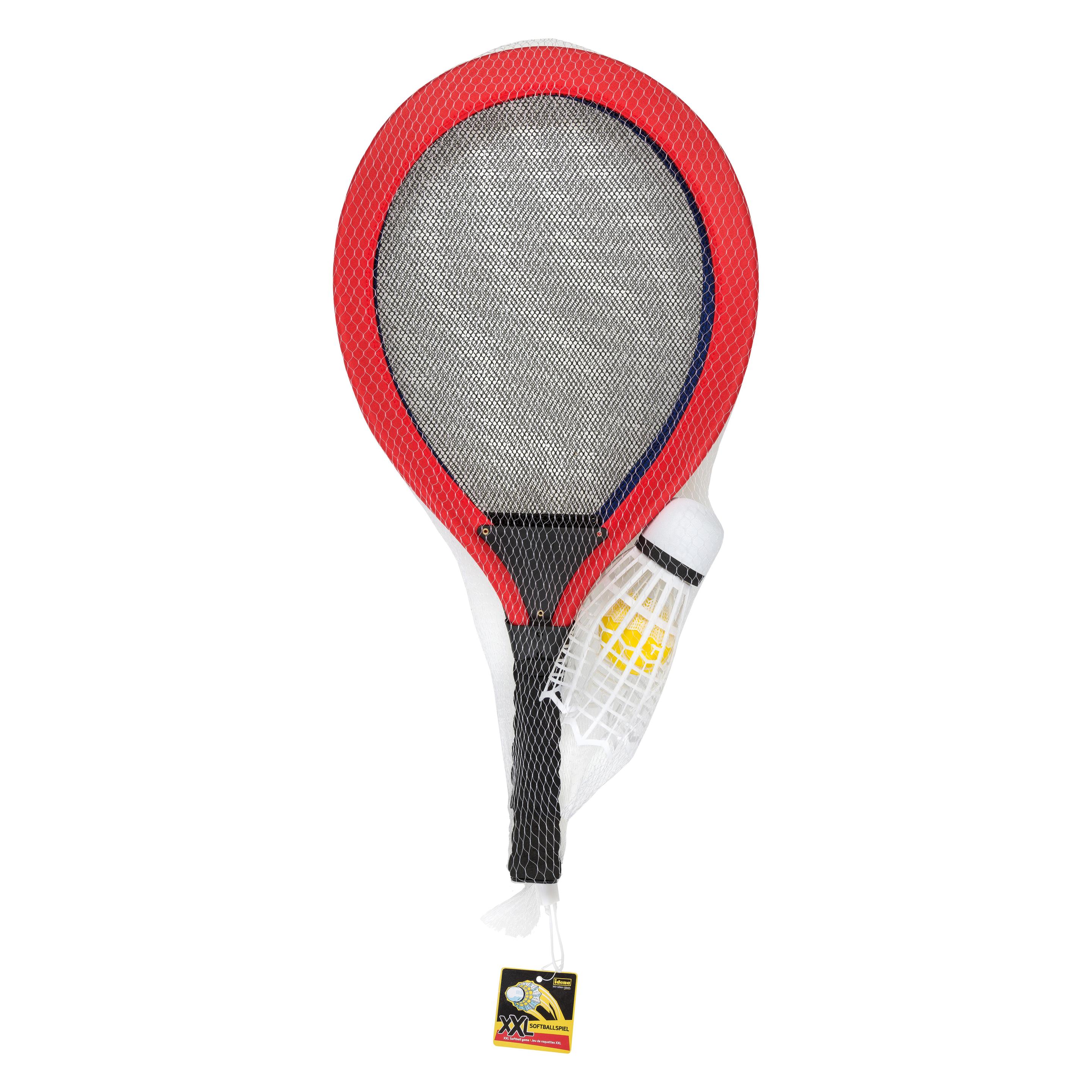 Idena XXL Softballspiel mit drei Bällen, ca. 67cm (40003)