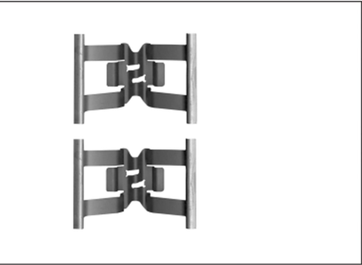 Textar Set di accessori, pastiglia del freno a disco 82515900
