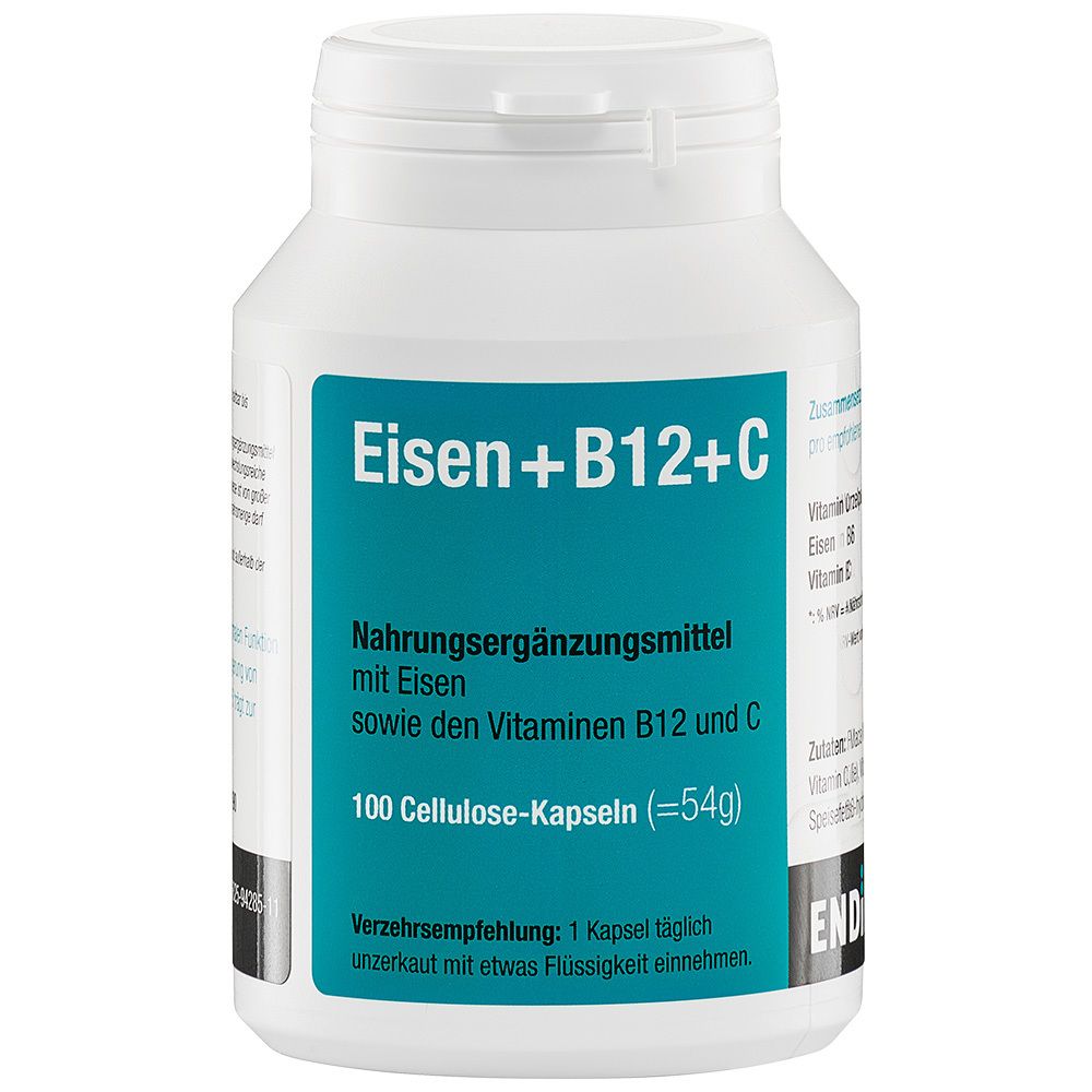 Eisen+B12+C Kapseln 100 St
