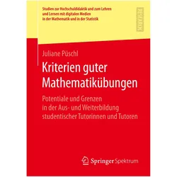 Kriterien guter Mathematikübungen, Fachbücher von Juliane Püschl