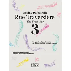 Rue traversière vol.3 pour 2-3 flûtes sore (en/frz), Fachbücher von Sophie Dufeutrelle