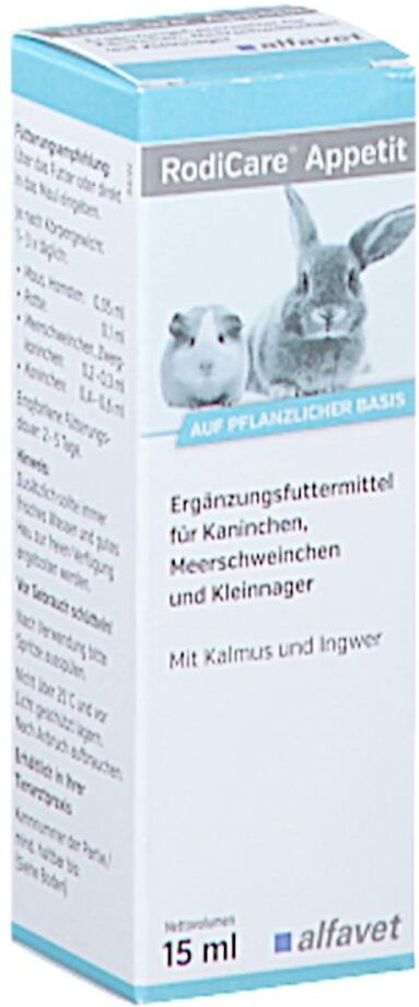 Rodicare Appetit für Kaninchen, Meerschweinchen und Kleinnager 15ml