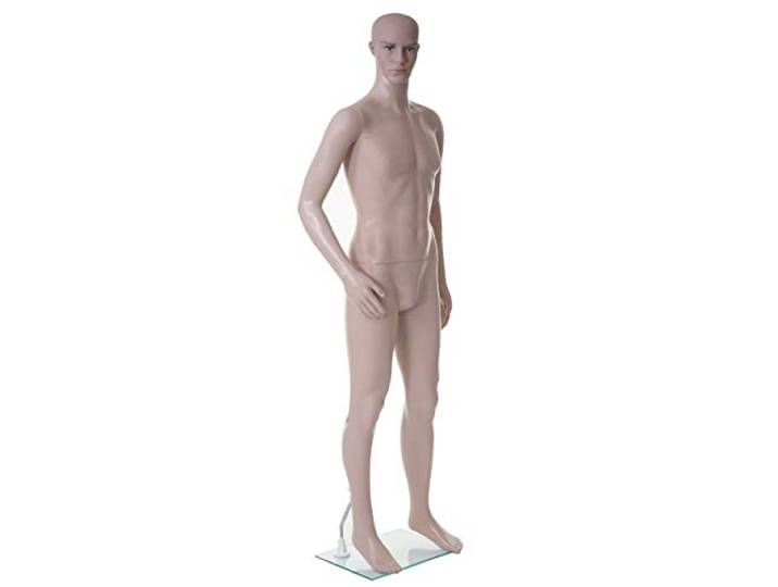Mendler Schaufensterpuppe HWC-E37 lebensgroß beweglich 185cm