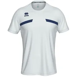 Errea, Herren, Sportshirt, Shirt Mark S/S Ad (S), Blau, Weiss