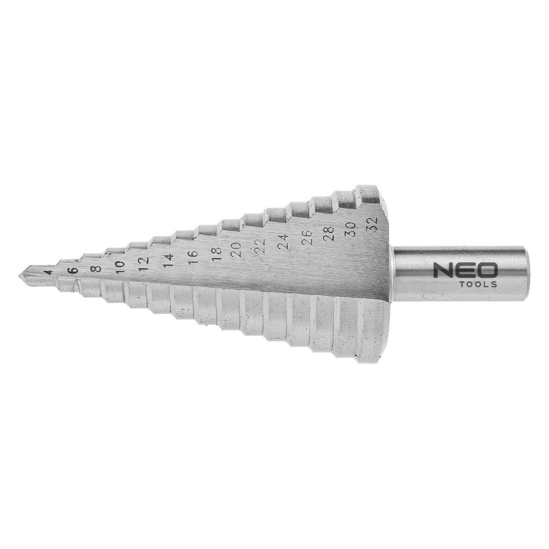 Neo Wiertło stopniowe, 4-32 mm (57-740)