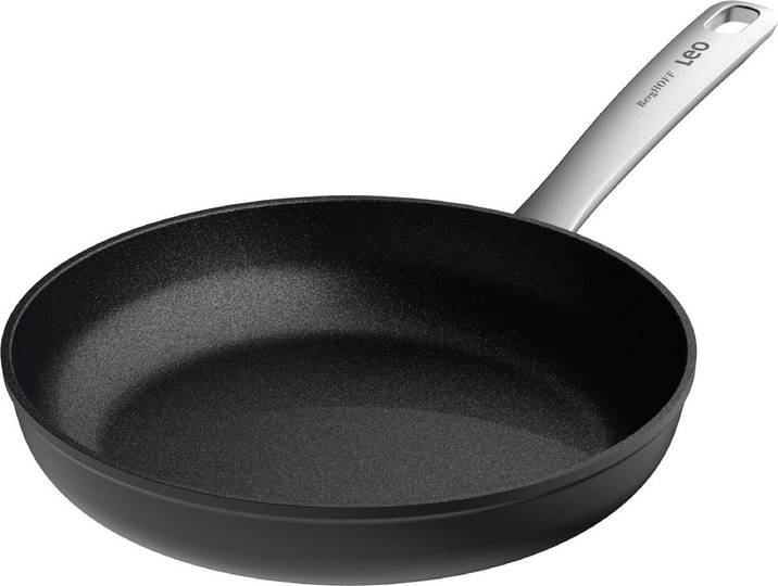 LEO Braadpan antikleef Graphite - Ø 24cm - Zwart - PFAS-vrij