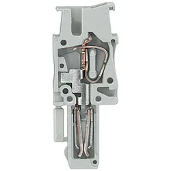Siemens 8WH90401BB00 Steckkupplung mittleres Element selbstkonfektionierbar, mit Zugfederanschluss  - 50 Stück