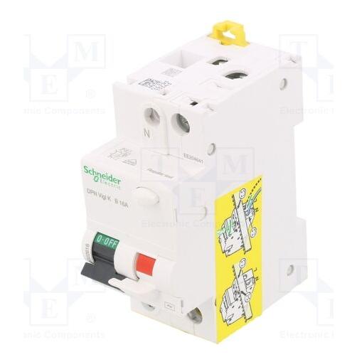 Schneider Fehlerstromschutzschalter 2P 16A B 0,03A Typ AC DPN Vigi K - A9D22616 (A9D22616)