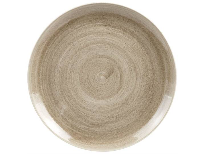 Churchill Stonecast Patina taupe Teller coupe flach 28.8cm - Material: Porzellan - 946