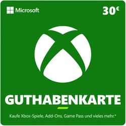 Microsoft Xbox Guthabenkarte 30€ für