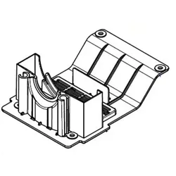 Ersatzteil Fimap 440927 Abdeckung f. Saugmotor Fimap Fimop Fimap Zubehör und Ersatzteile