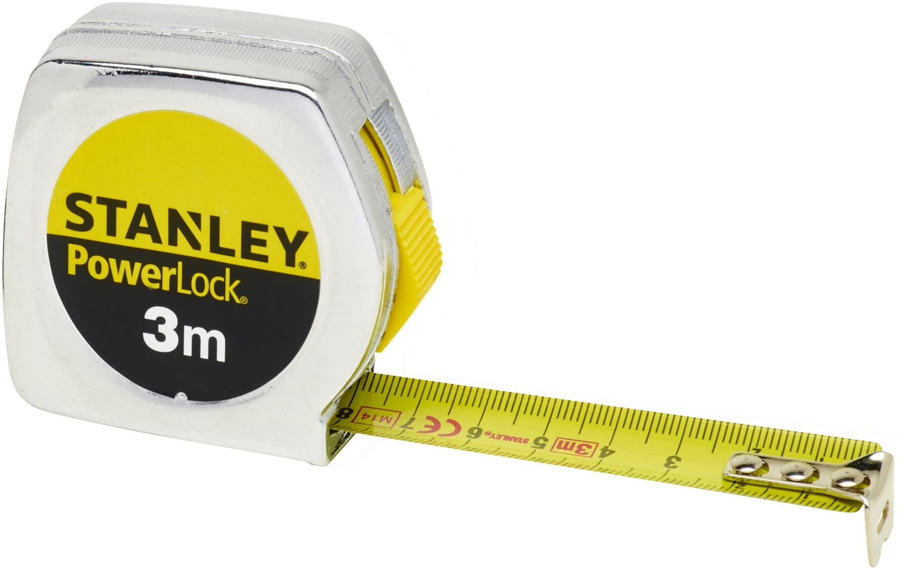 Stanley Bandmaß Powerlock Kunststoff 3m/12,7mm (0-33-238)