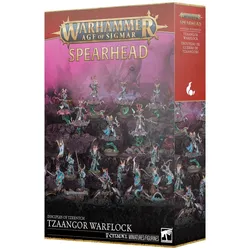 Games Workshop Warhammer AoS - Spearhead Disciples of Tzeentch : Troupeau de Guerre de Tzaangor (Kunststoff)