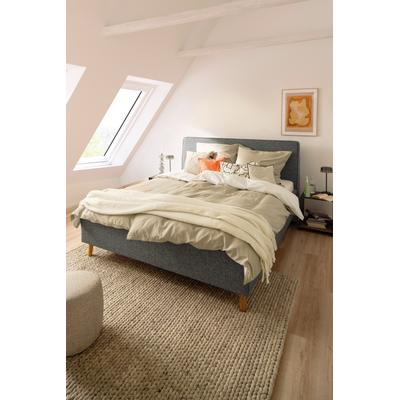 Wendebettwäsche "Play", beige (natur), B/L: 200cm x 200cm, 1 Stk., 2 Stk., Renforcé, B/L: 80cm x 80cm & 80cm x 80cm, 3 Stk., Renforcé, 100% Baumwolle, SCHÖNER WOHNEN-KOLLEKTION, Bettwäsche, Wendebettwäsche, aus reiner Baumwolle und kleinem Stehsaum