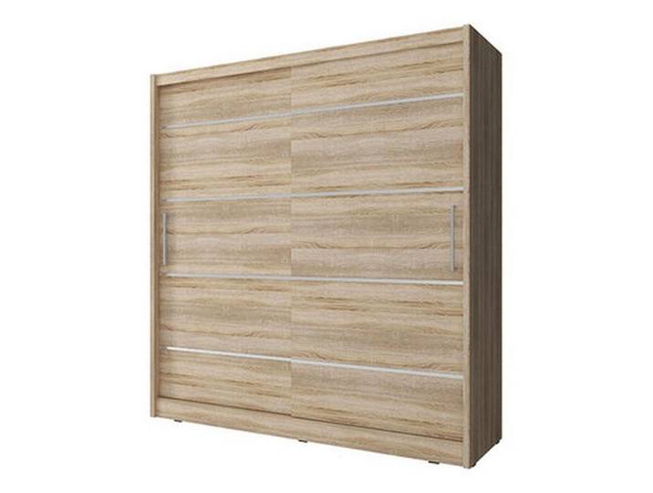 Xlmoebel Schiebetürenschrank Vielseitiger Kleiderschrank mit Regalböden in modernem Design (Kleiderschrank MAJA ALU) Hergestellt in Europa