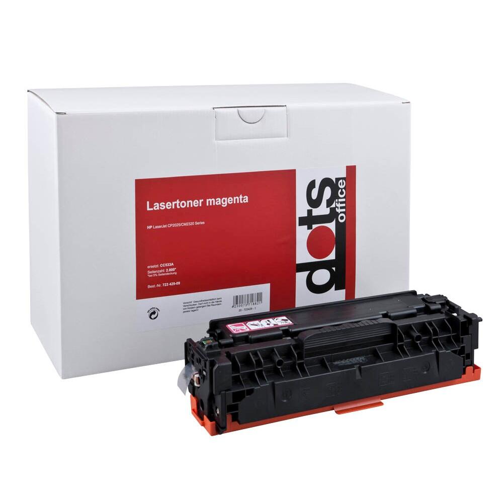 dots Toner kompatibel zu HP 304A (CC533A) magenta 1218,0006-DOTS
