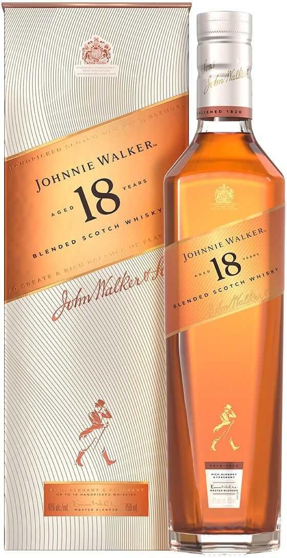 Johnnie Walker Estuche whisky escocés Platinum Label.