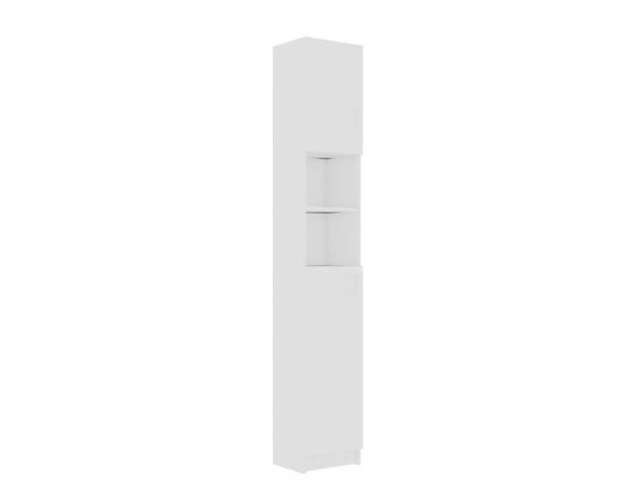 Mode Armoire de salle de bain Blanc Ø2x25 5x190 cm Aggloméré-MEN