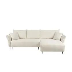 Ecksofa mit Schlaffunktion Bari , creme , Maße (cm): B: 290 H: 90 T: 160.0