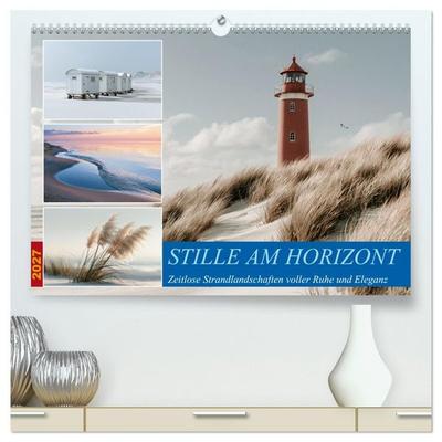 Stille am Horizont (hochwertiger Premium Wandkalender 2027 DIN A2 quer), Kunstdruck in Hochglanz