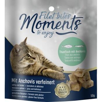 MOMENTS Filet Bites Thunfisch und Sardellen 12x50 g