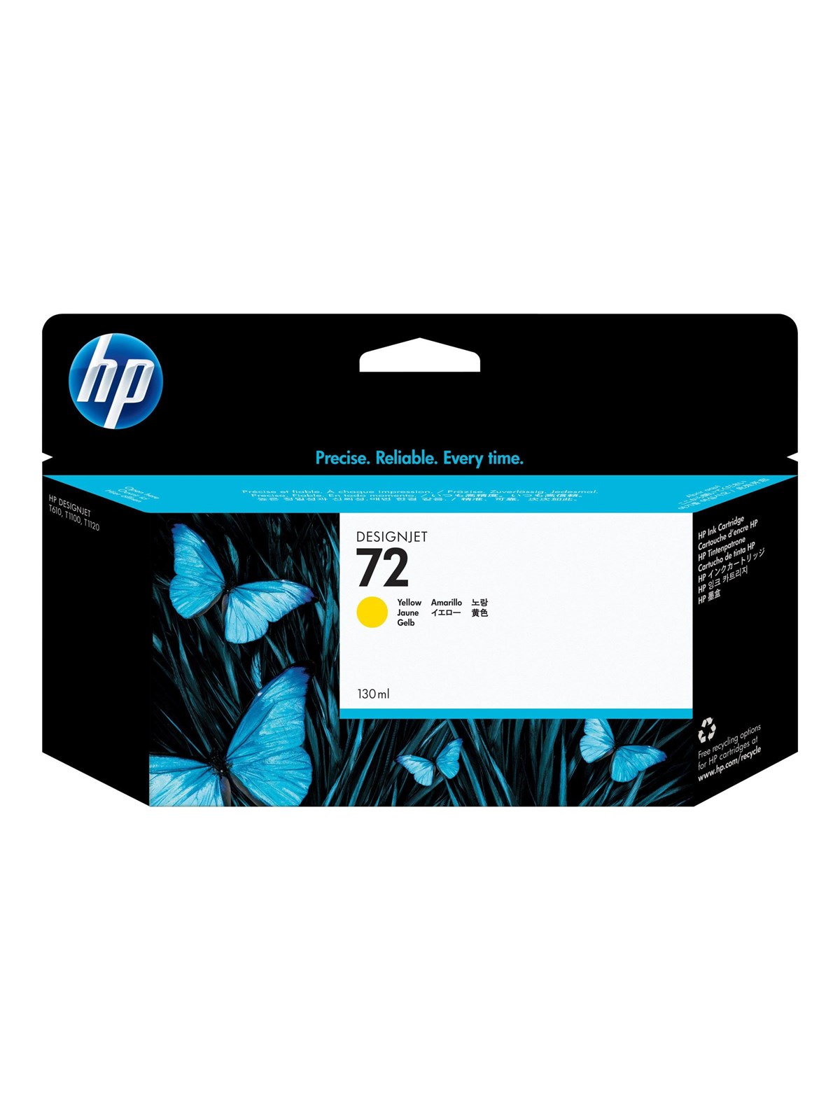 HP 72 / C9373A Yellow Ink