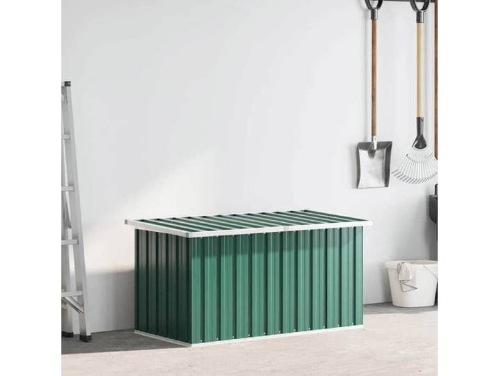 &Mode Boîte de rangement de jardin/Coffre à Coussin Extérieur - Vert 129x67x65 cm Sale877450