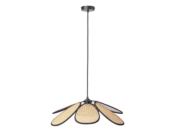 Osram Hängeleuchte, Beige, Holz, Metall, Rattan, 123 cm, Lampen & Leuchten, Innenbeleuchtung, Hängeleuchten, Pendelleuchten