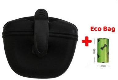 Uplifted Finds Pet Portable Dog Training Waist Bag Treat Snack Storage Pouch black And Bag