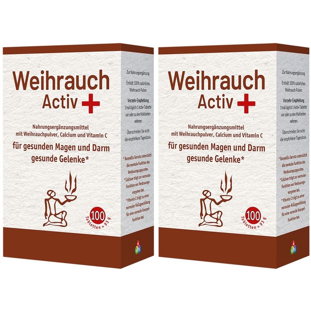 Weihrauch Aktiv Tabl. 100 x2 2x100 St Tabletten