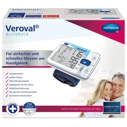 VEROVAL Handgelenk-Blutdruckmessgerät 1 St