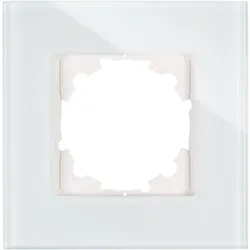 Kopp, Zubehör Schalterprogramm, HK07 Rahmen Glas 1fach 405308004 mint