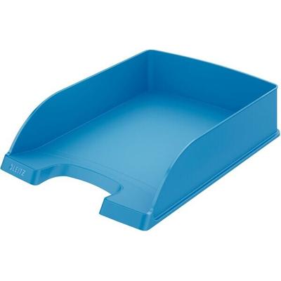 LEITZ Briefkorb Plus Standard hellblau, C4, großes Fassungsvermögen, Maße: 255 x 70 x 357 mm