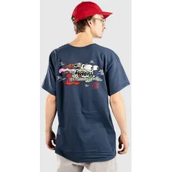 Santa Cruz X Stranger Things Eddie Slasher T-Shirt blue dusk Gr. S