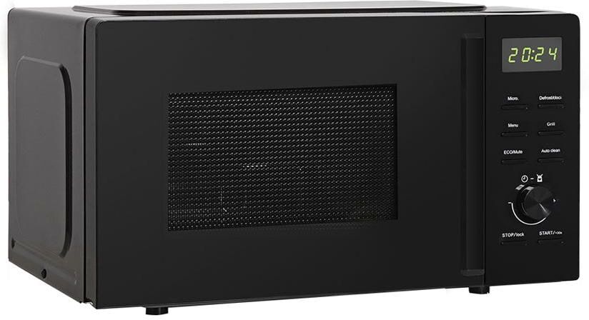 Mikrowelle "Berger Lanz MW20P62", schwarz, B:45,6cm H:26,3cm T:35,3cm, Mikrowellen, Mikrowelle schwarz Einheitsgröße