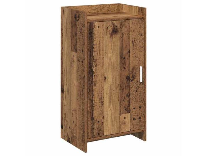NOUVEAU Range-chaussures - (1 PC) Cabinet à chaussures avec stockage - Bois ancien - 48x36x92cm - Anti l'humidité  20611