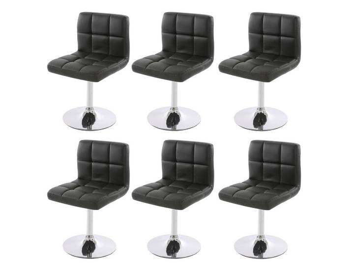 ESSZIMMERSTUHL Grau 6er-Set