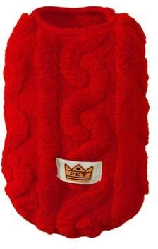 Uplifted Finds Ultra Soft Fleece Comfort Pullover red xs