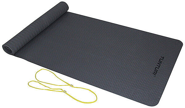 TUNTURI  TPE Yogamatte 4mm  grau B
