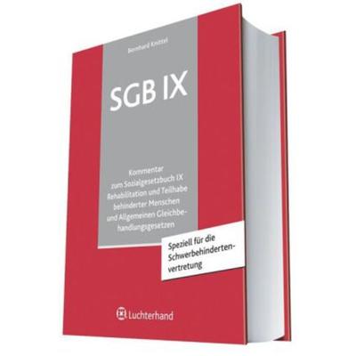 Sgb Ix, Gebundene Ausgabe von Bernhard Knittel, Hermann Luchterhand Verlag, 978-3-472-07904-0