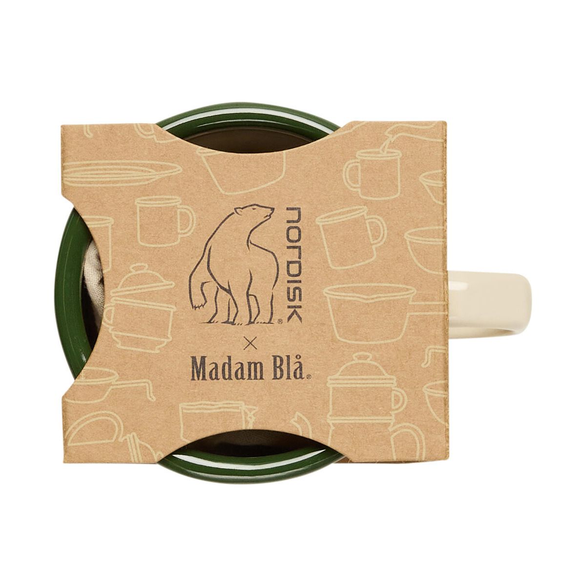 Nordisk Madam Blå Cup 350ml cream 10421004-101