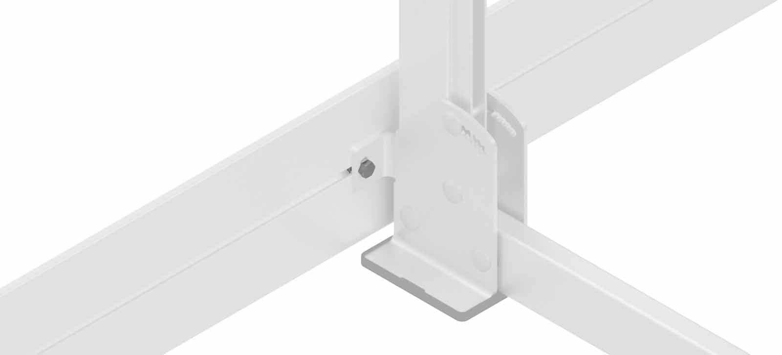 Hymer HYGHTS Geländersystem Schraubverbindung für Fußleisten (2 Stück)