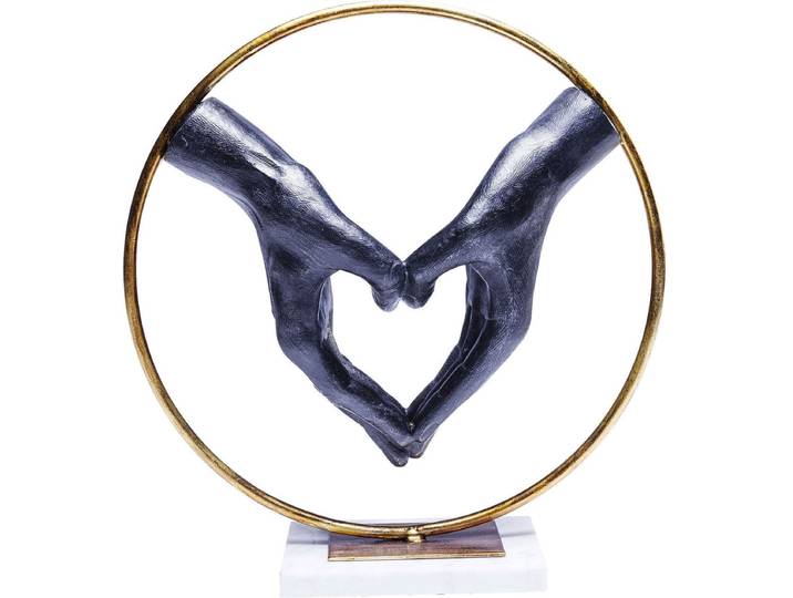Kare Decofiguur Elements Heart Hand